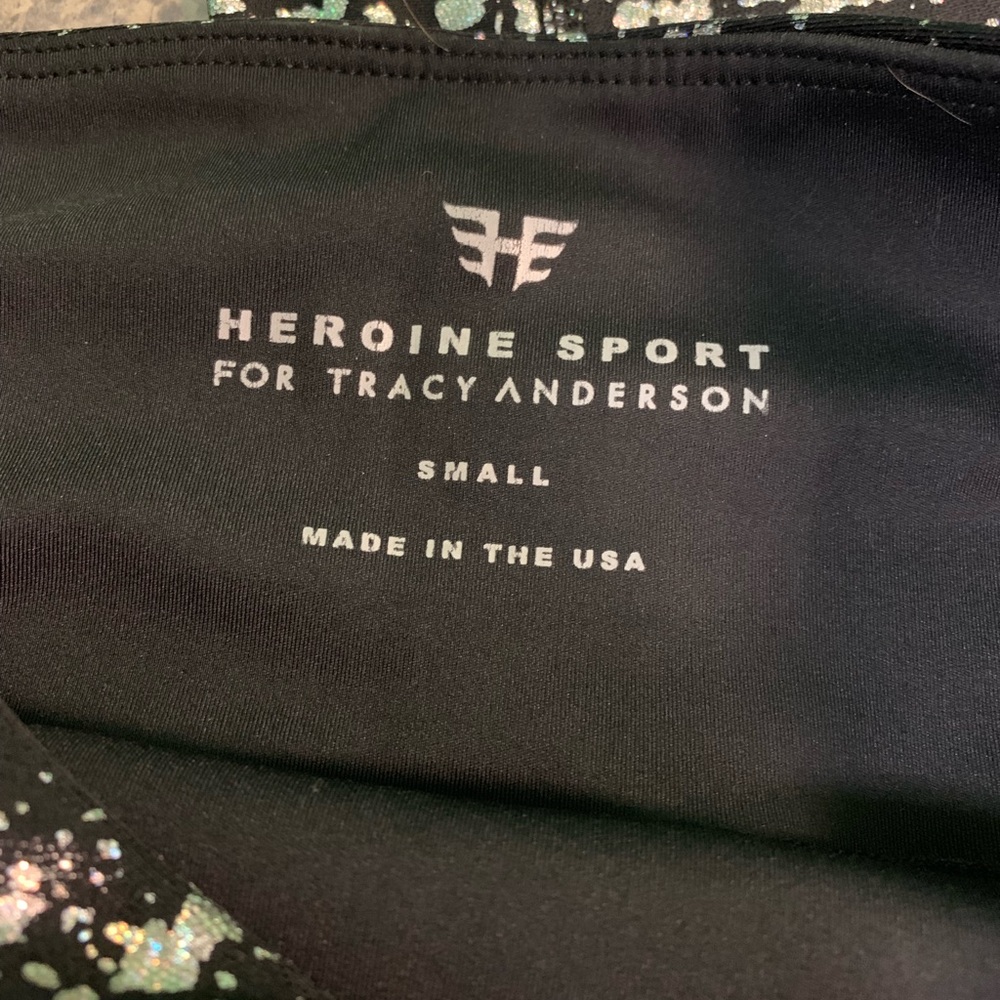 Tracy Anderson heroine sport painted legging sz S - Picture 3 of 8